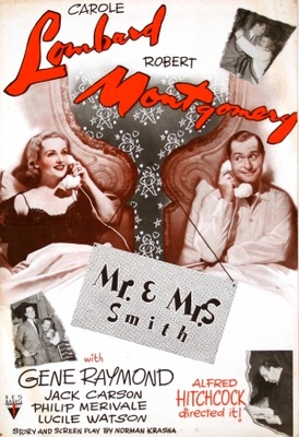 Mr. & Mrs. Smith movie poster (1941) Poster MOV_4894a6dc