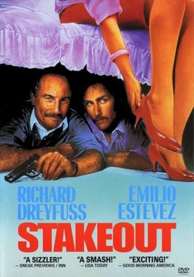 Stakeout movie poster (1987) poster with hanger