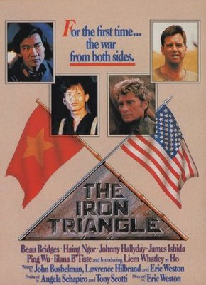 The Iron Triangle movie poster (1989) canvas poster