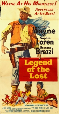 Legend of the Lost movie poster (1957) poster with hanger