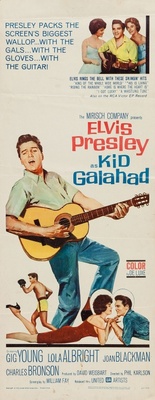 Kid Galahad movie poster (1962) pillow
