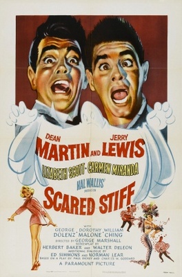 Scared Stiff movie poster (1953) tote bag