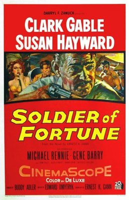 Soldier of Fortune movie poster (1955) tote bag