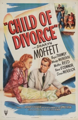 Child of Divorce movie poster (1946) metal framed poster