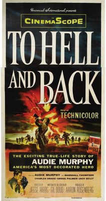 To Hell and Back movie poster (1955) pillow