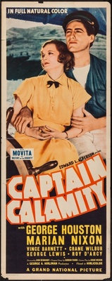 Captain Calamity movie poster (1936) metal framed poster