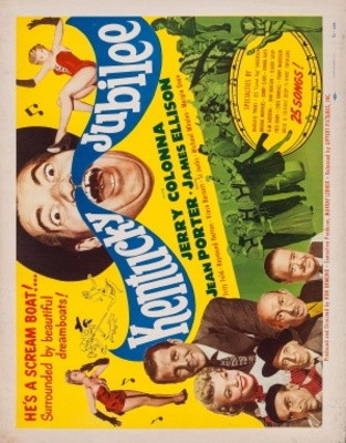 Kentucky Jubilee movie poster (1951) wood print