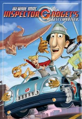 Inspector Gadget's Biggest Caper Ever movie poster (2005) wooden framed poster