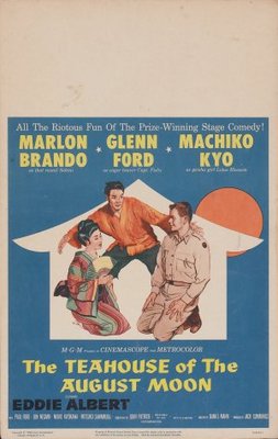 The Teahouse of the August Moon movie poster (1956) canvas poster