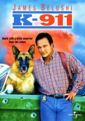 K-911 movie poster (1999) wood print