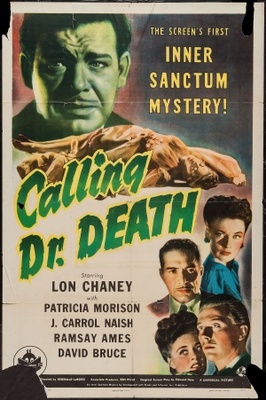 Calling Dr. Death movie poster (1943) t-shirt