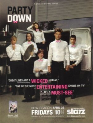 Party Down movie poster (2009) canvas poster