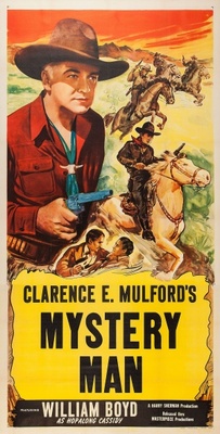 Mystery Man movie poster (1944) wood print