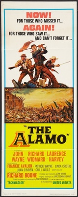 The Alamo movie poster (1960) wooden framed poster