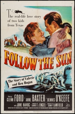 Follow the Sun movie poster (1951) poster