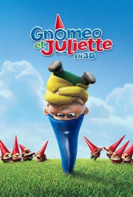 Gnomeo and Juliet movie poster (2011) metal framed poster