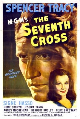 The Seventh Cross movie poster (1944) wooden framed poster