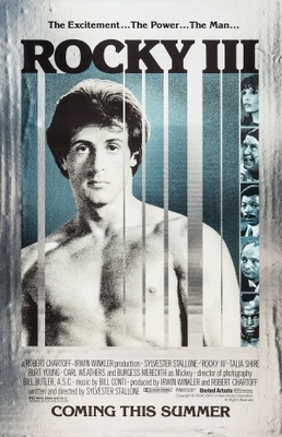 Rocky III movie poster (1982) t-shirt
