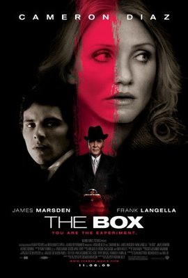 The Box movie poster (2009) wood print