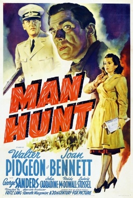 Man Hunt movie poster (1941) mouse pad