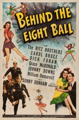 Behind the Eight Ball movie poster (1942) puzzle MOV_49725bec