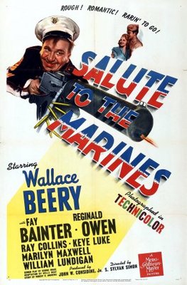 Salute to the Marines movie poster (1943) poster