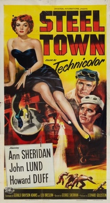 Steel Town movie poster (1952) metal framed poster