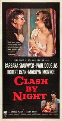 Clash by Night movie poster (1952) sweatshirt