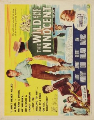 The Wild and the Innocent movie poster (1959) poster with hanger