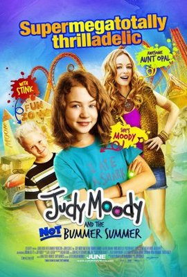 Judy Moody and the Not Bummer Summer movie poster (2011) wood print