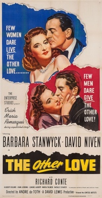 The Other Love movie poster (1947) wood print