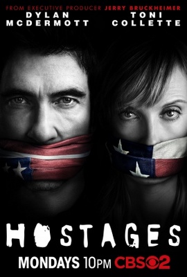 Hostages movie poster (2013) canvas poster