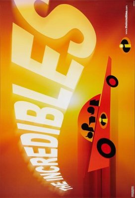 The Incredibles movie poster (2004) Stickers MOV_49ef691d