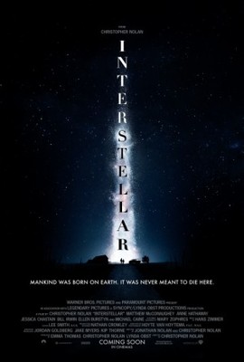 Interstellar movie poster (2014) Mouse Pad MOV_49f29566