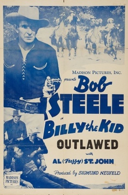 Billy the Kid Outlawed movie poster (1940) t-shirt