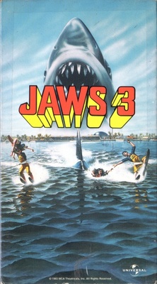 Jaws 3D movie poster (1983) poster