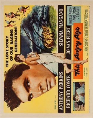 This Angry Age movie poster (1958) canvas poster