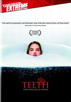 Teeth movie poster (2007) pillow