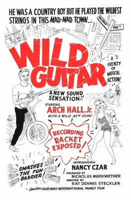 Wild Guitar movie poster (1962) sweatshirt
