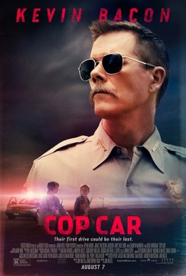 Cop Car movie poster (2015) metal framed poster