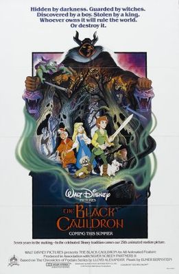 The Black Cauldron movie poster (1985) pillow