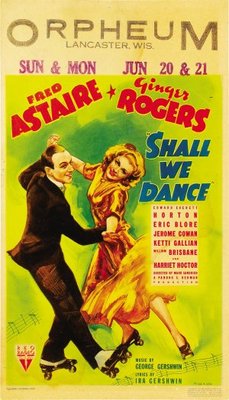 Shall We Dance movie poster (1937) wood print