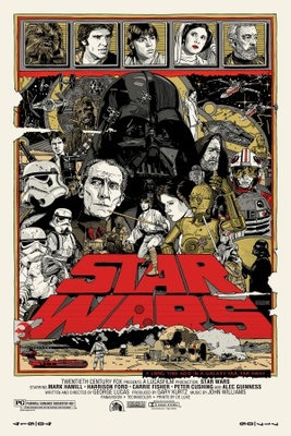 Star Wars movie poster (1977) puzzle MOV_4a6cfe43