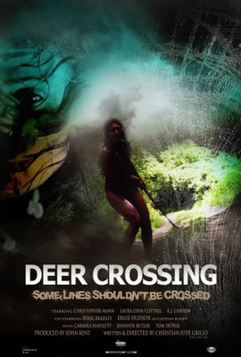 Deer Crossing movie poster (2012) mouse pad