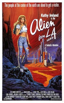 Alien from L.A. movie poster (1988) t-shirt