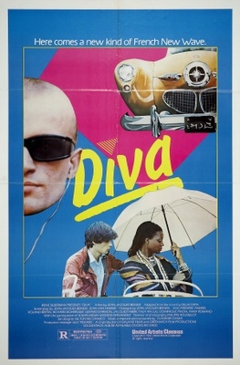 Diva movie poster (1981) metal framed poster