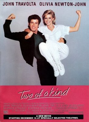 Two of a Kind movie poster (1983) mouse pad