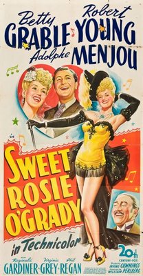 Sweet Rosie O'Grady movie poster (1943) canvas poster