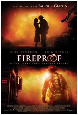 Fireproof movie poster (2008) wooden framed poster