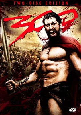 300 movie poster (2006) Stickers MOV_4aa6cdb8